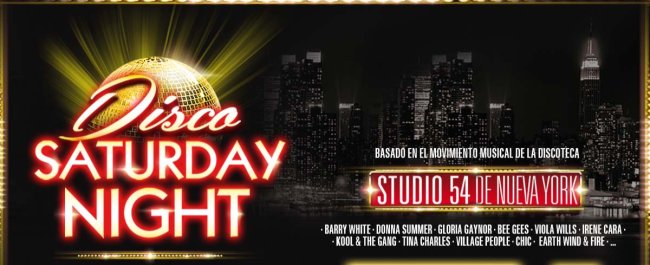 Revive los hits de Studio 54 con Saturday Night Disco